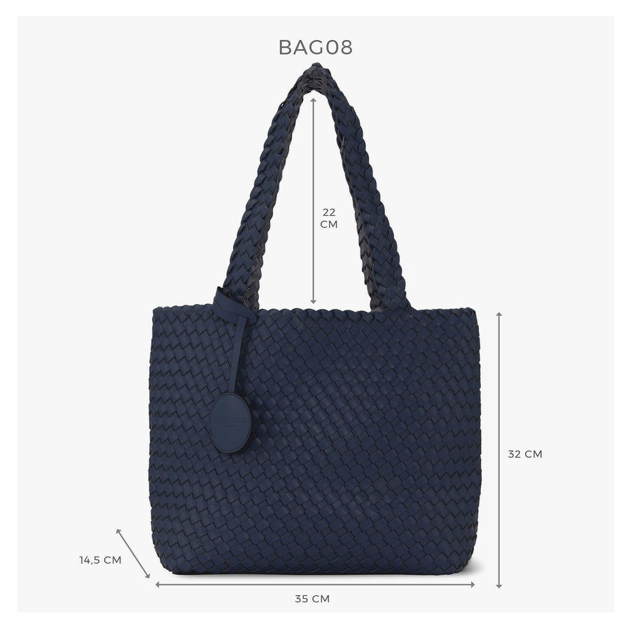 Totebag réversible BAG08 - 685709 Orion Blue Antique Silver | Orion Blue Antique Silver