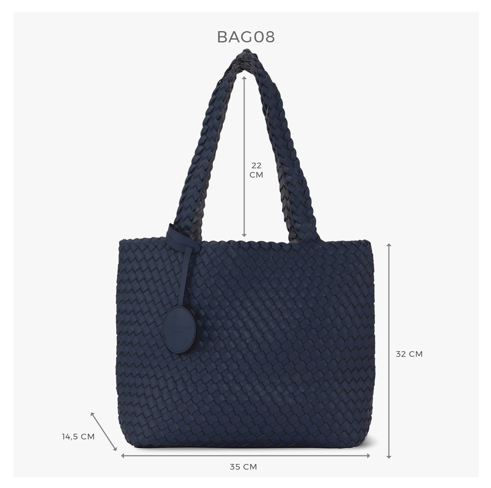 Tote Bag BAG08 - 101780 Ivory Platin | Ivory Platin