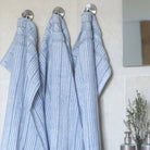 Gastendoek - Set van 2 stuks | Powder Blue Stripes | Bath Collection | Ilse Jacobsen