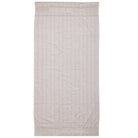 Handdoek - Set van 2 stuks | Sand Beige Stripes | Bath Collection | Ilse Jacobsen