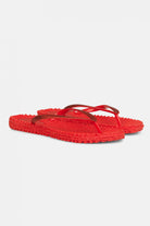 Slippers met glitter CHEERFUL01 | Deep Red | Flip Flop | Ilse Jacobsen