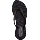 Slippers met glitter CHEERFUL01 | Black | Flip Flop | Ilse Jacobsen