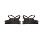 Slippers met glitter CHEERFUL01 | Black | Flip Flop | Ilse Jacobsen