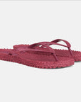 Slippers met glitter CHEERFUL01 | Wine | Flip Flop | Ilse Jacobsen