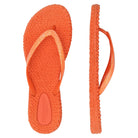 Slippers met glitter CHEERFUL01 | Hot Orange | Flip Flop | Ilse Jacobsen