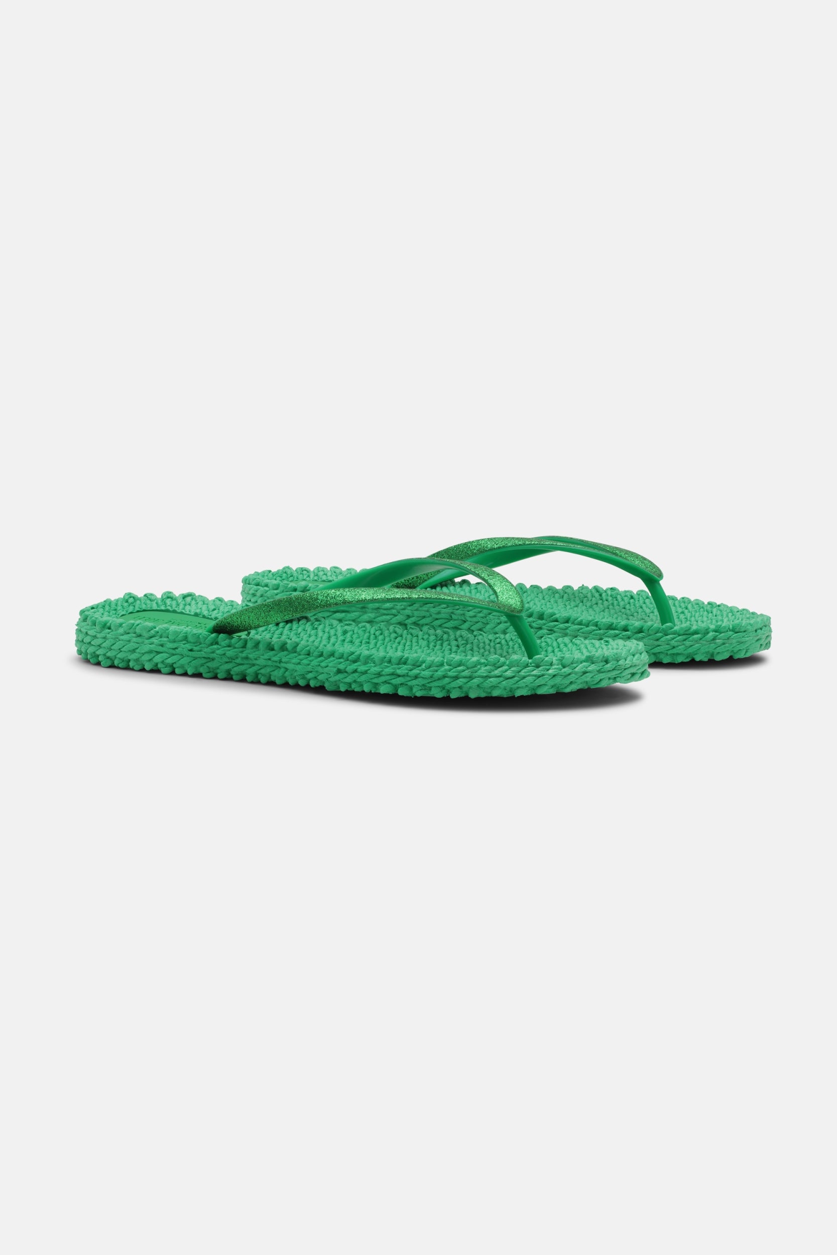 Slippers met glitter CHEERFUL01 | Fern Green | Flip Flop | Ilse Jacobsen