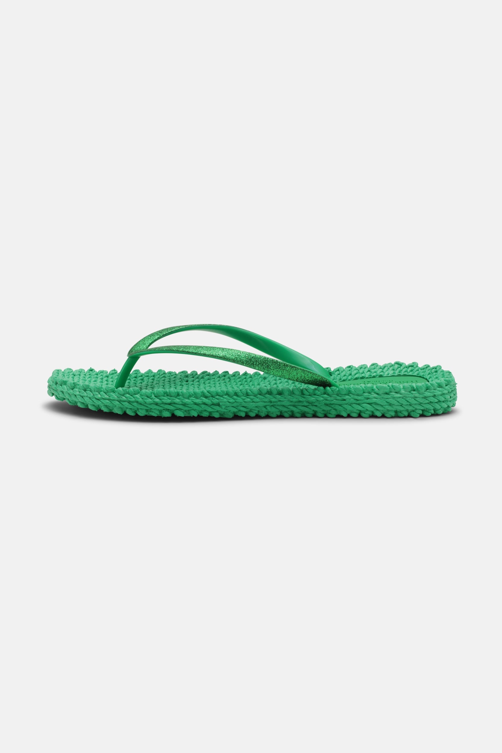 Slippers met glitter CHEERFUL01 | Fern Green | Flip Flop | Ilse Jacobsen