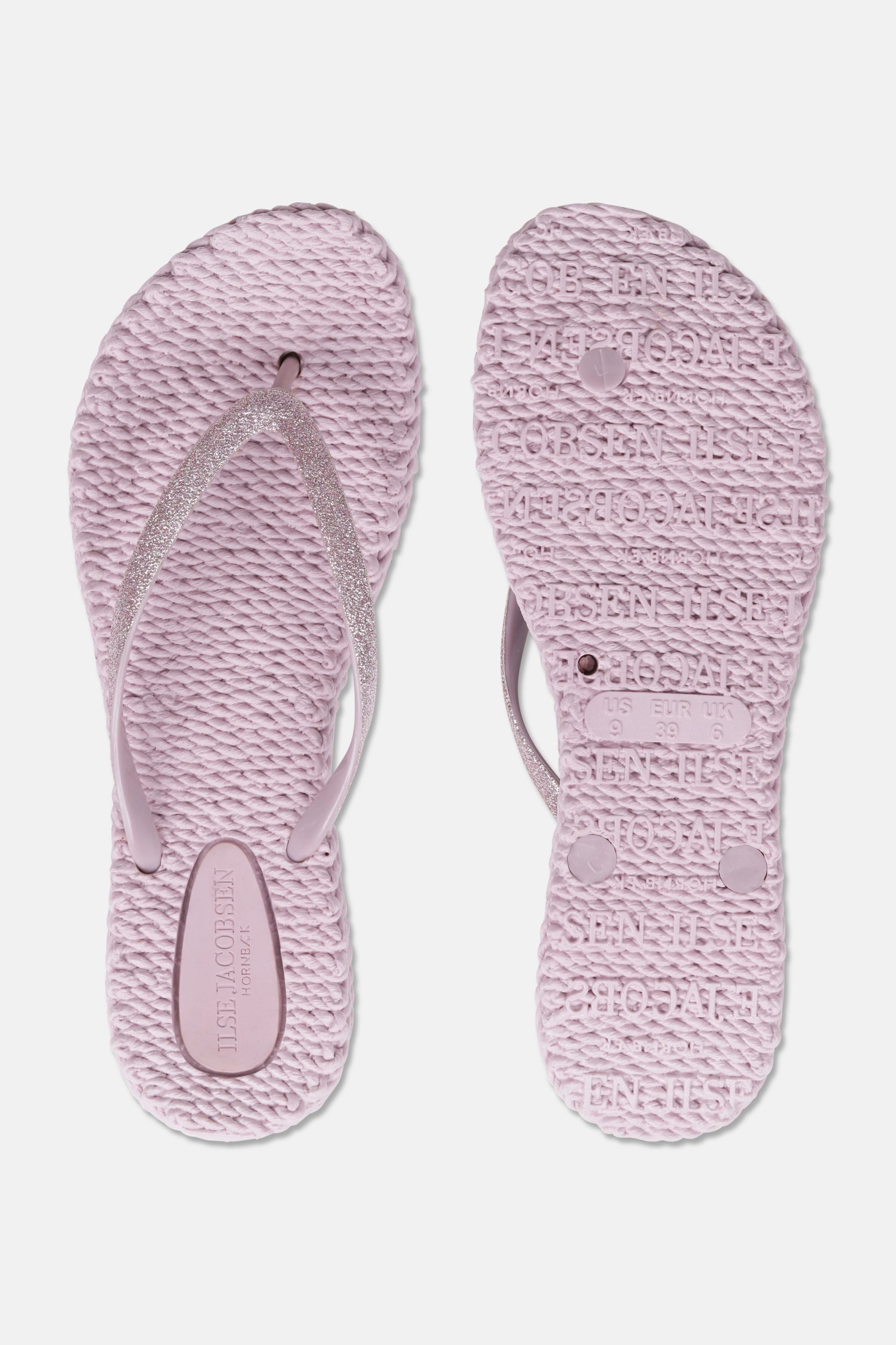 Slippers met glitter CHEERFUL01 - Mauv Shadows | Mauv Shadows | Flip Flop | Ilse Jacobsen