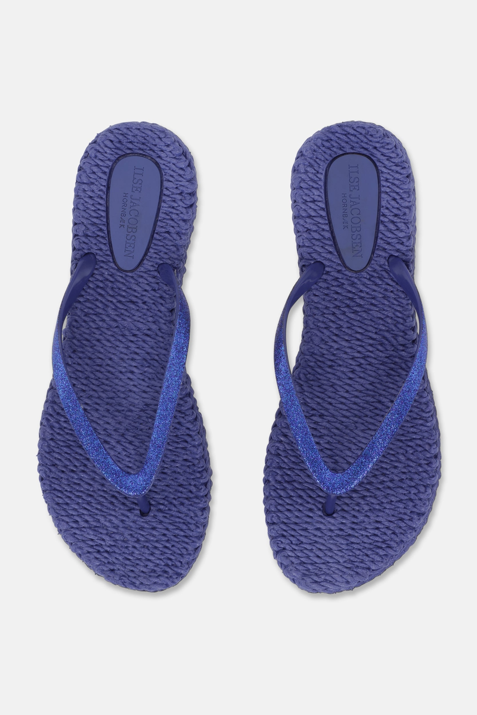 Slippers met glitter CHEERFUL01 | Blue Web | Flip Flop | Ilse Jacobsen