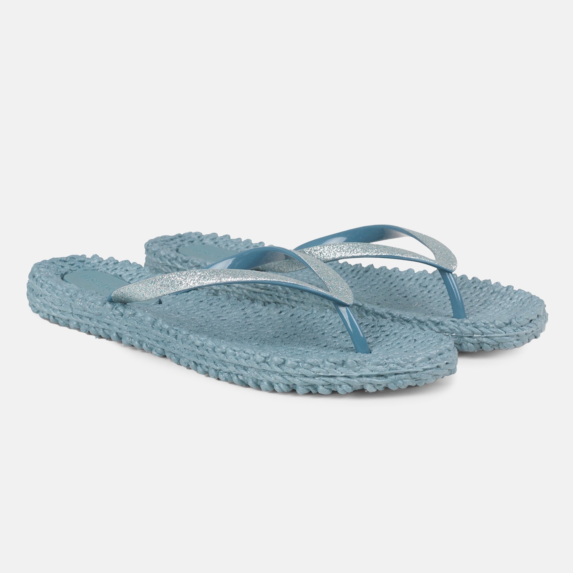 Slippers met glitter CHEERFUL - 677 Lichen Blue | Lichen Blue