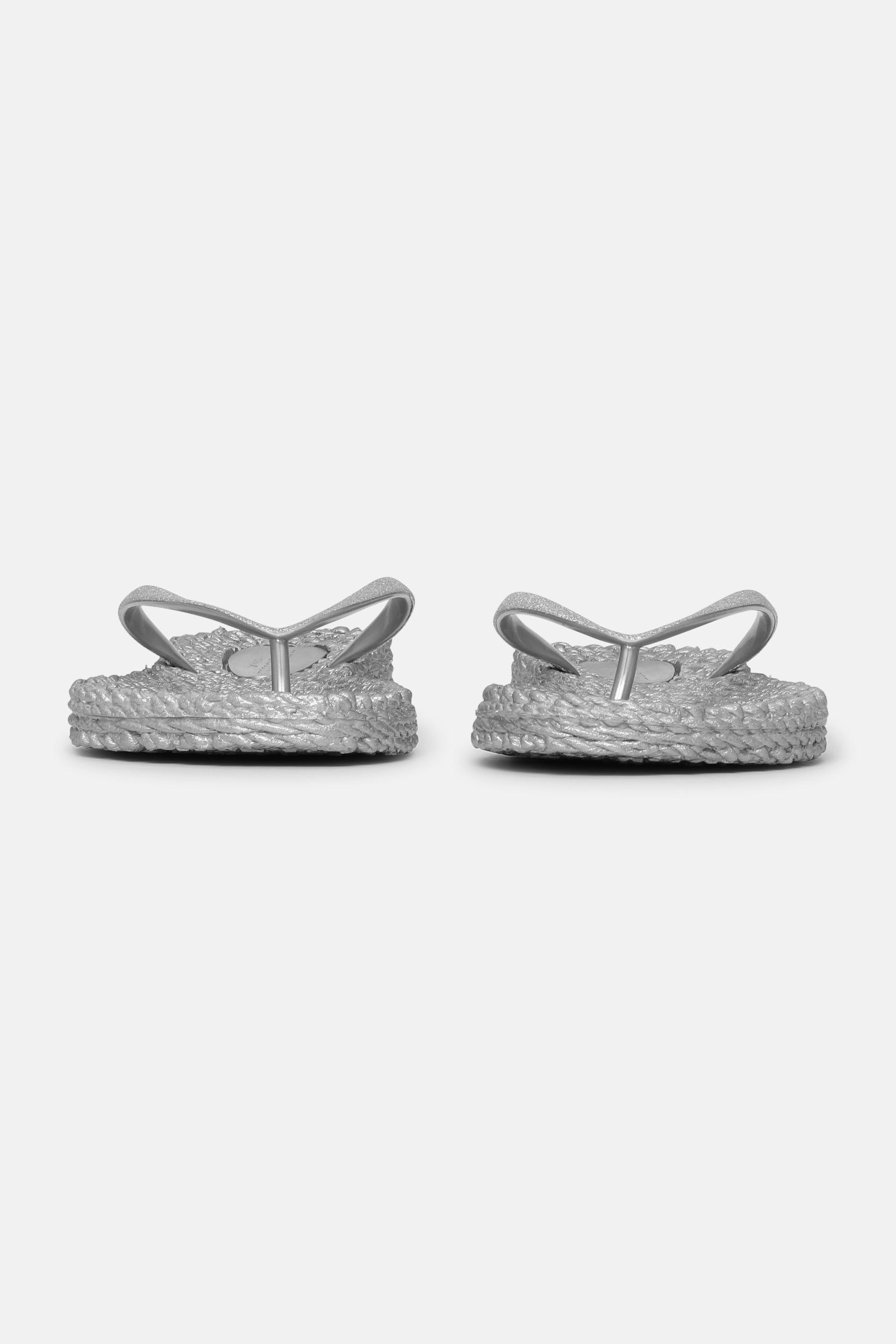 Slippers met subtiele glitter CHEERFUL01 | Silver | Flip Flop | Ilse Jacobsen