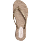 Slippers met glitter CHEERFUL01 | Platin | Flip Flop | Ilse Jacobsen