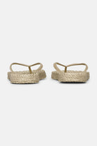 Slippers met subtiele glitter CHEERFUL01 | Platin | Flip Flop | Ilse Jacobsen