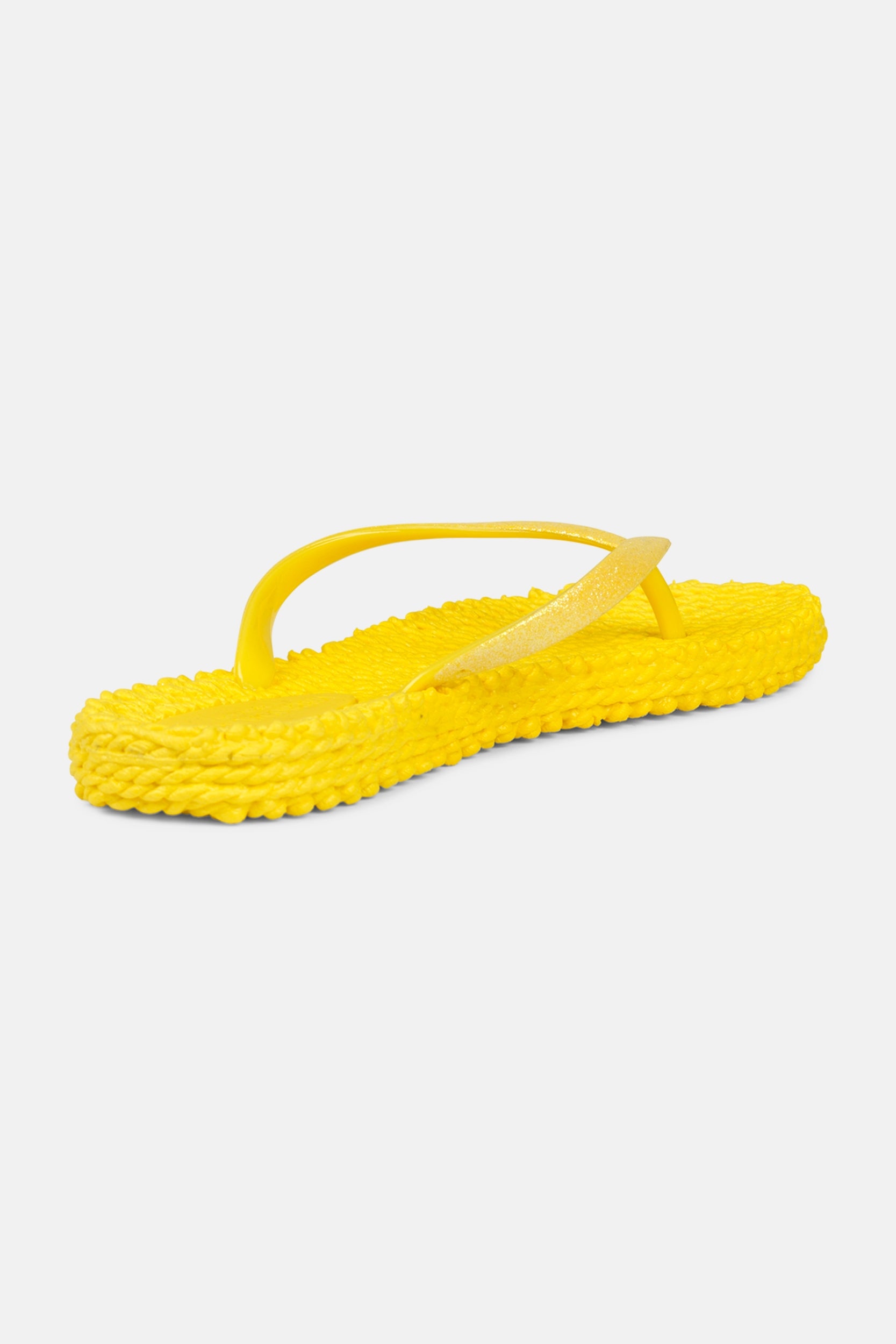 Slippers met subtiele glitter CHEERFUL01 | Yellow | Flip Flop | Ilse Jacobsen
