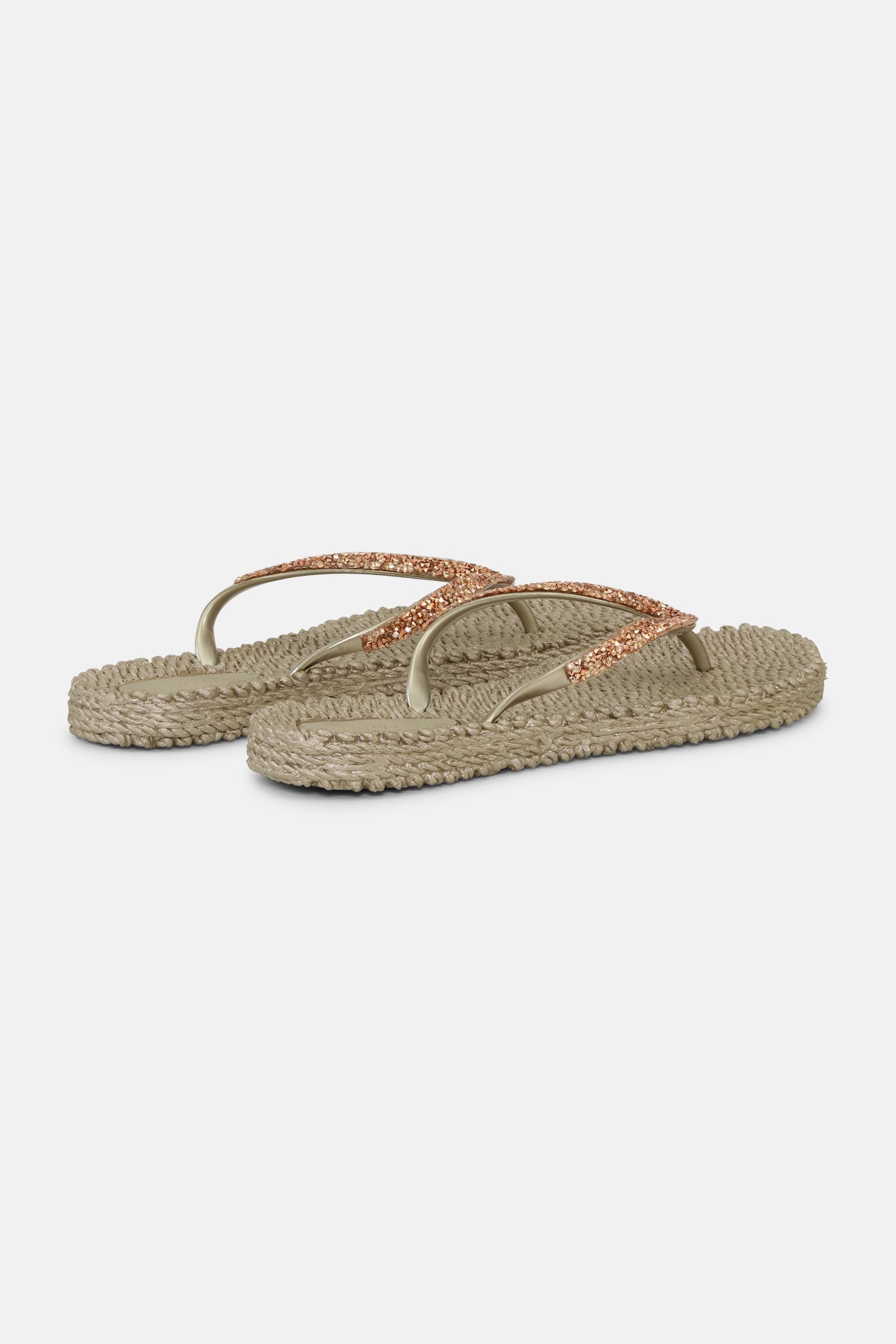 Slippers met glitters CHEERFUL03C | Platin | Shoes | Ilse Jacobsen