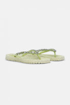 Slippers met glitter CHEERFUL03G | Moss | Flip Flop | Ilse Jacobsen