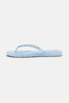 Slippers met zilveren mix strass steen CHEERFUL03G | Blue Bell | Flip Flop | Ilse Jacobsen