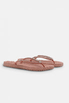 Slippers met glitter CHEERFUL03G | Misty Rose | Flip Flop | Ilse Jacobsen