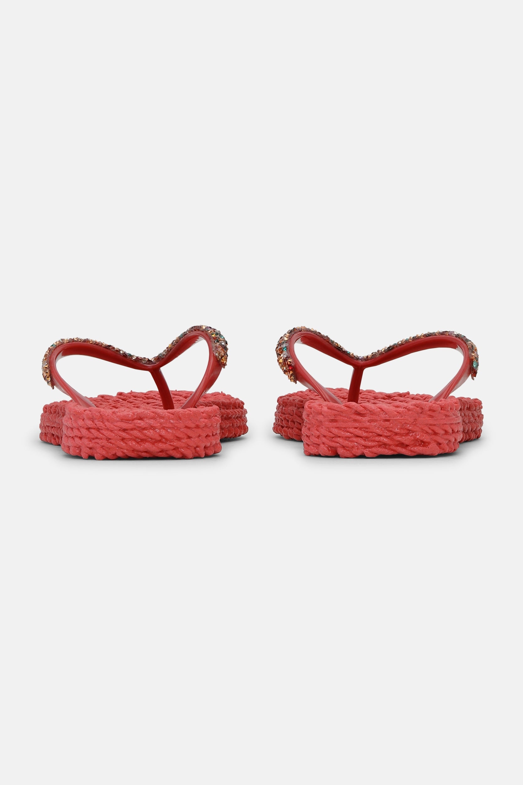 Slippers met multi kleur strass steen CHEERFUL03M | Baked Apple | Shoes | Ilse Jacobsen