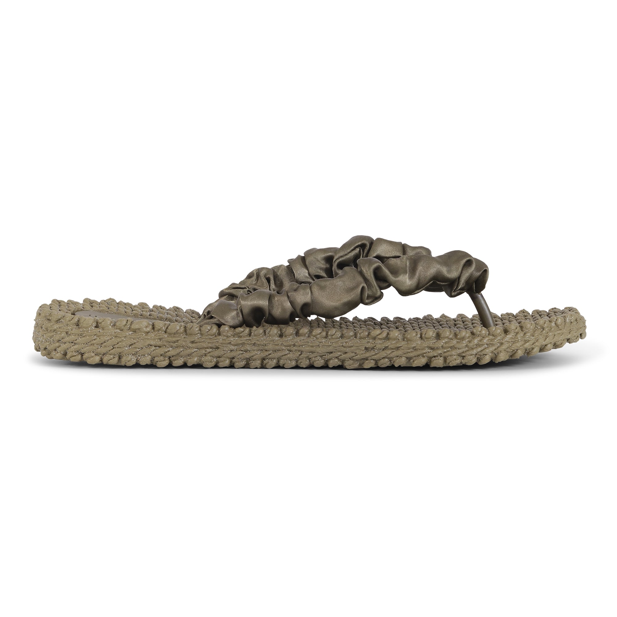 Slippers met satijnen band CHEERFUL06 - 234 Cub Brown | Cub Brown | Flip Flop | Ilse Jacobsen