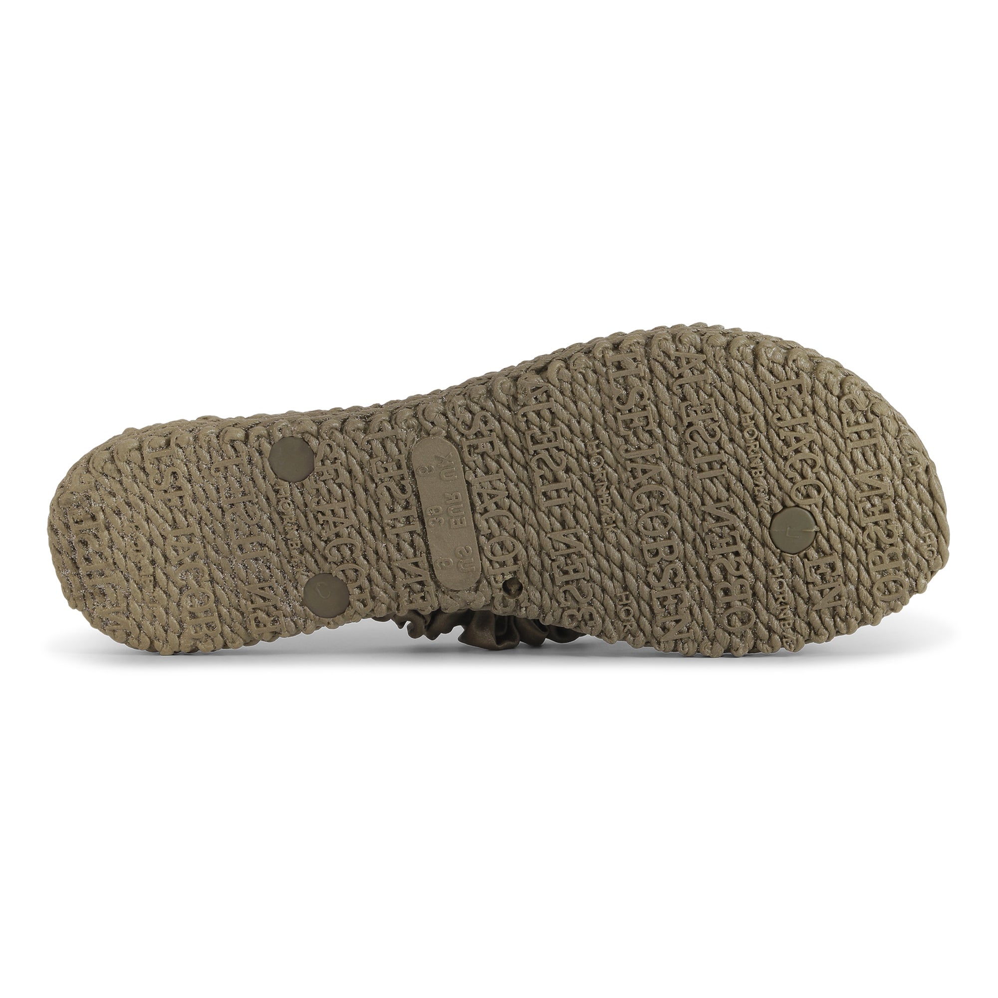 Slippers met satijnen band CHEERFUL06 - 234 Cub Brown | Cub Brown | Flip Flop | Ilse Jacobsen
