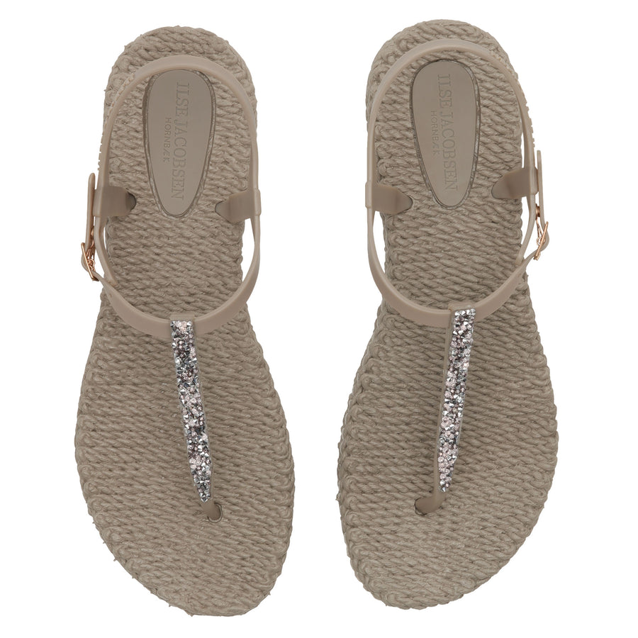 Slippers met enkelband en glitter CHEERFUL10G - 149 Atmosphere | Atmosphere