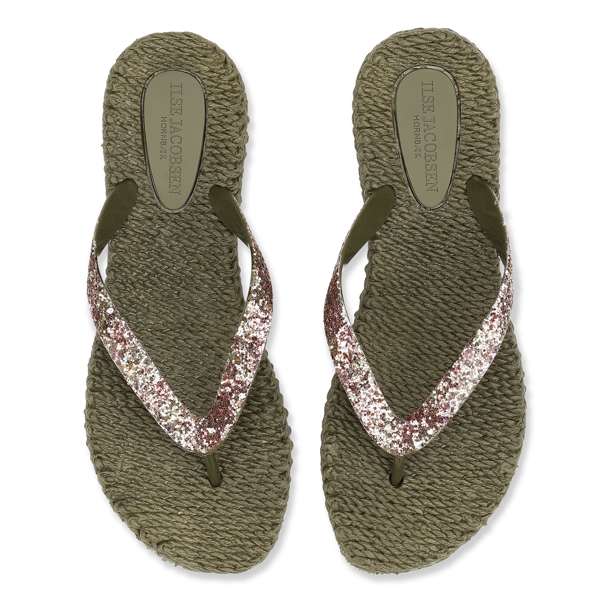 Slippers met mix glitter CHEERFUL12H - 410 Army | Army
