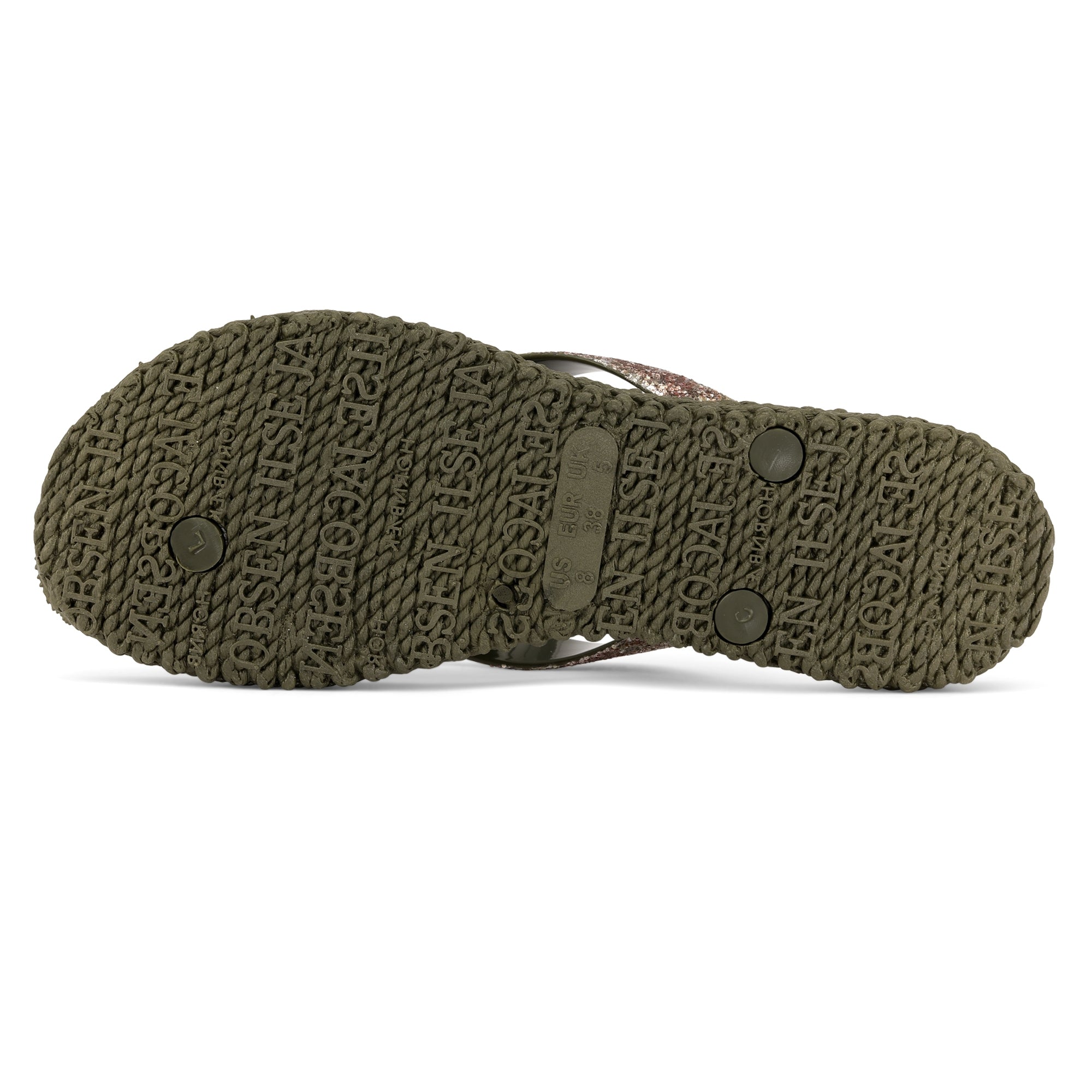 Slippers met mix glitter CHEERFUL12H - 410 Army | Army