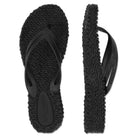 Slippers met lichte plateauzool CHEERFUL13 | Black | Flip Flop | Ilse Jacobsen