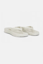 Slippers met lichte plateauzool CHEERFUL13 | Creme | Flip Flop | Ilse Jacobsen