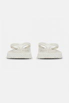Slippers met lichte plateauzool CHEERFUL13 | Creme | Flip Flop | Ilse Jacobsen