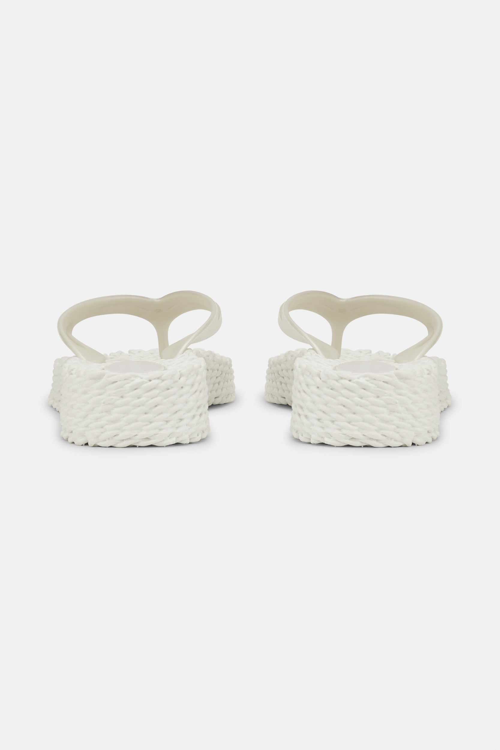 Slippers met lichte plateauzool CHEERFUL13 - 120 Creme | Creme | Flip Flop | Ilse Jacobsen