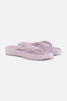 Slippers met lichte plateauzool CHEERFUL13 | Mauv Shadows | Flip Flop | Ilse Jacobsen