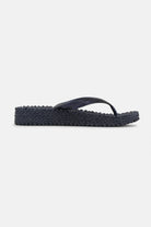 Slippers met lichte plateauzool CHEERFUL13 | Indigo | Flip Flop | Ilse Jacobsen