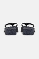 Slippers met lichte plateauzool CHEERFUL13 | Indigo | Flip Flop | Ilse Jacobsen