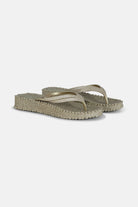 Slippers met lichte plateauzool CHEERFUL13 | Platin | Flip Flop | Ilse Jacobsen
