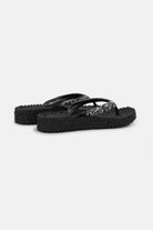 Slippers met lichte plateauzool CHEERFUL15 | Black | Flip Flop | Ilse Jacobsen