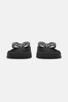 Slippers met lichte plateauzool CHEERFUL15 | Black | Flip Flop | Ilse Jacobsen