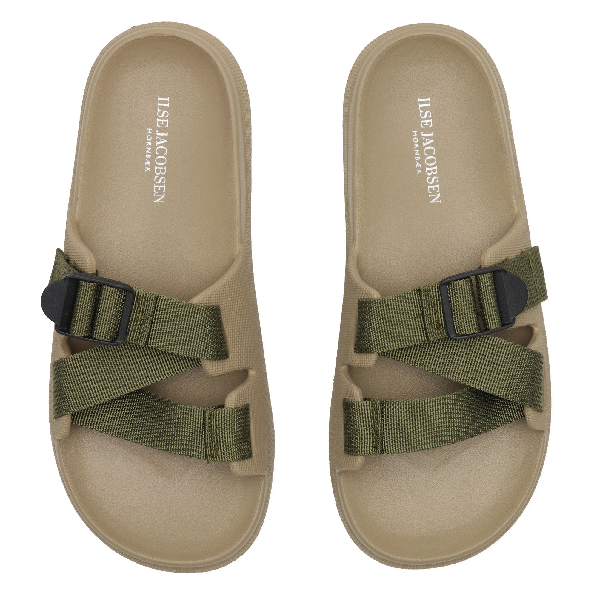 Sandalen met verstelbare band CHERIE1095 - 157 Incense | Incense | Flip Flop | Ilse Jacobsen