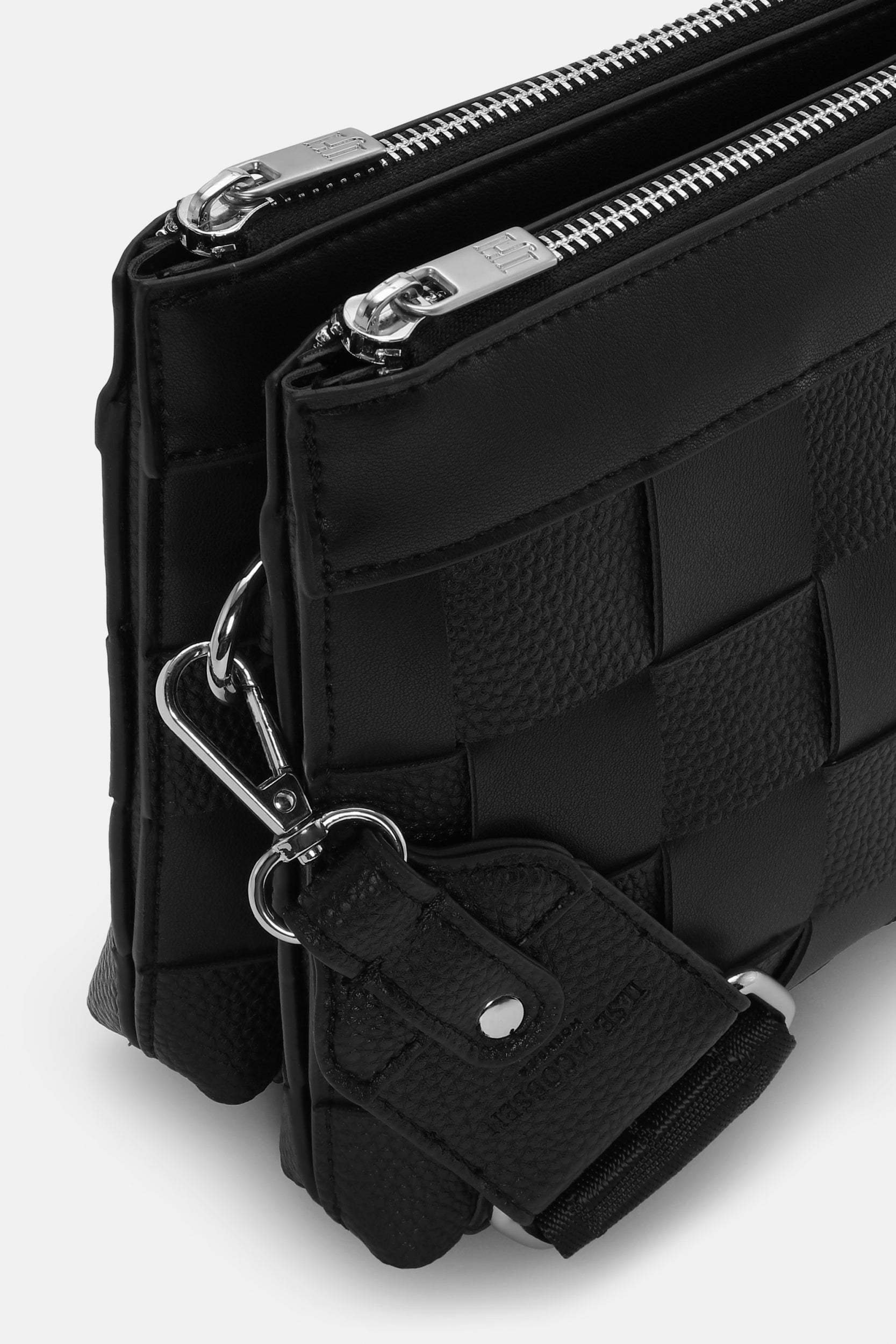 Kleine Crossbody Tas CHIP12 - 001 Black | Black | Bag | Ilse Jacobsen