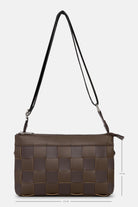 Kleine Crossbody Tas CHIP12 | Chocolate Brown | Bag | Ilse Jacobsen