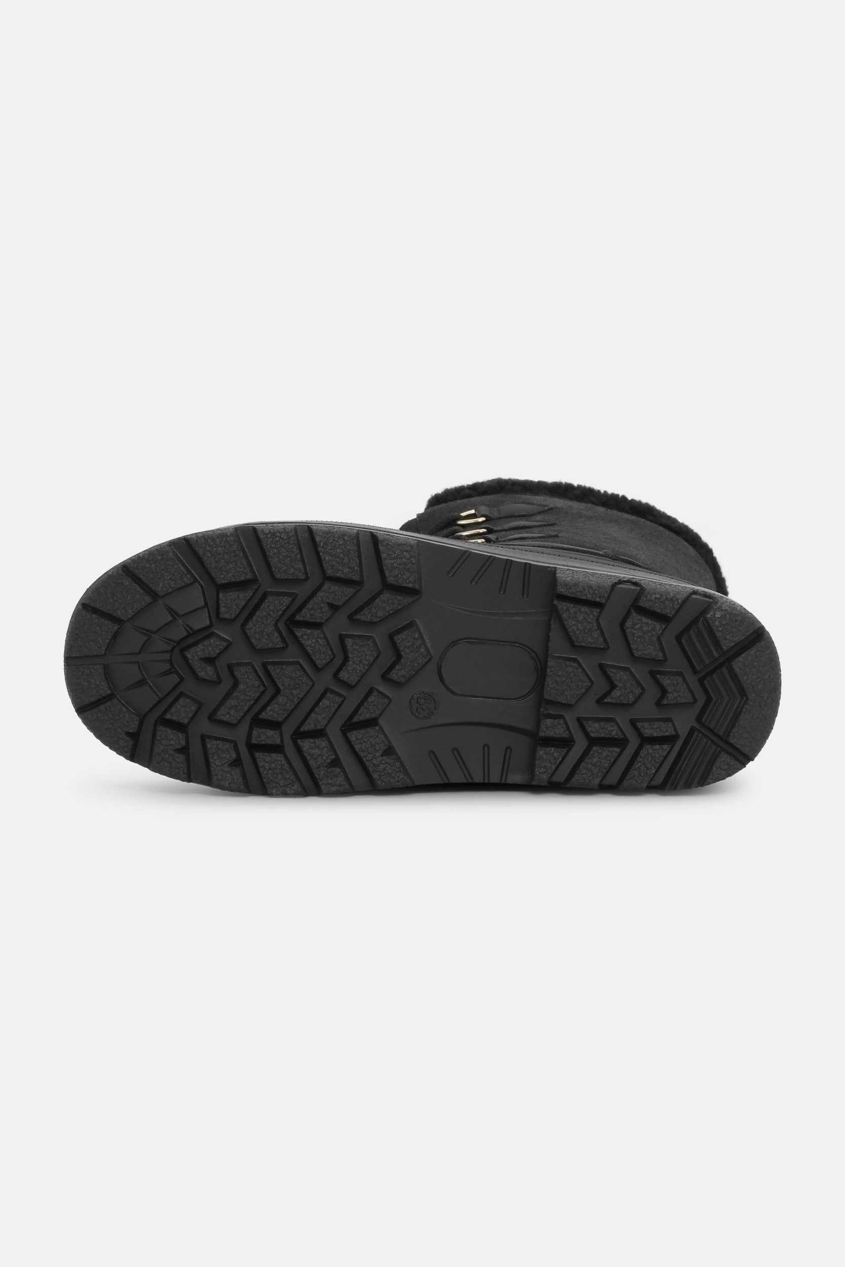 Warme Winterlaars COLDY01 | Black Black | Boots | Ilse Jacobsen