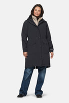 Gevoerde regenparka DASHRAIN01 | Black | Jacket | Ilse Jacobsen