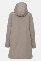 Gevoerde regenjas DASHRAIN02 | Greige | Jacket | Ilse Jacobsen