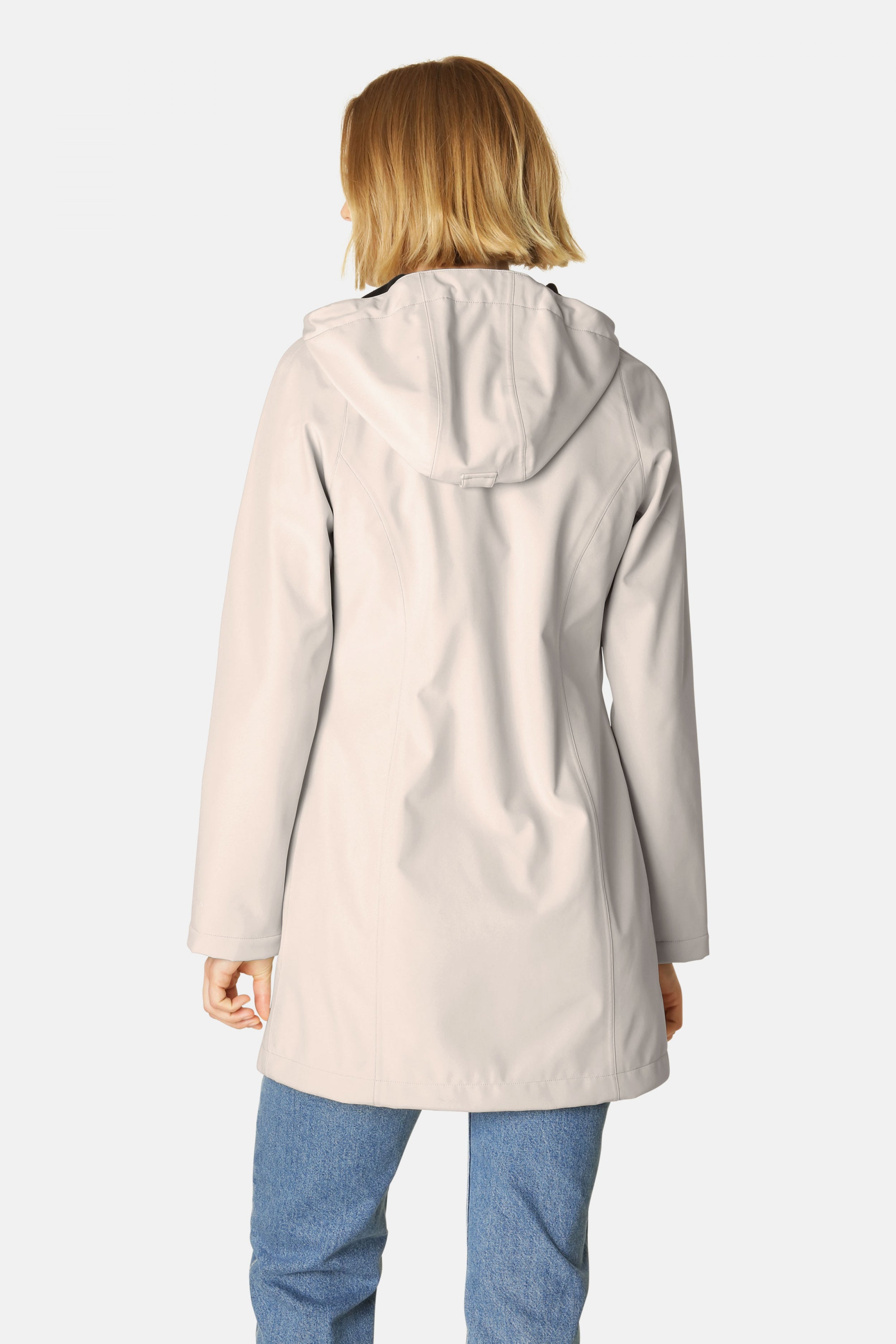 Softshell Regenjas DAYBREAK01 | Bleached Sand | Raincoat | Ilse Jacobsen