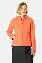 Softshell Regenjas DAYBREAK02 | Hot Orange | Raincoat | Ilse Jacobsen