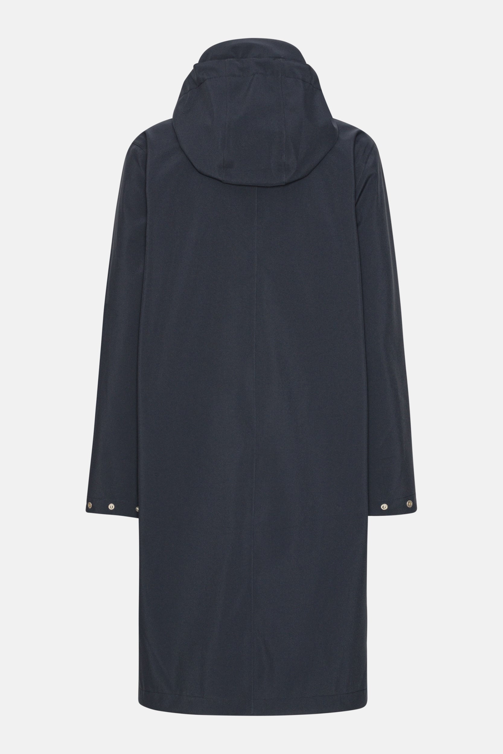 Lange Softshell Regenjas DAYBREAK03 | Dark Indigo | Raincoat | Ilse Jacobsen