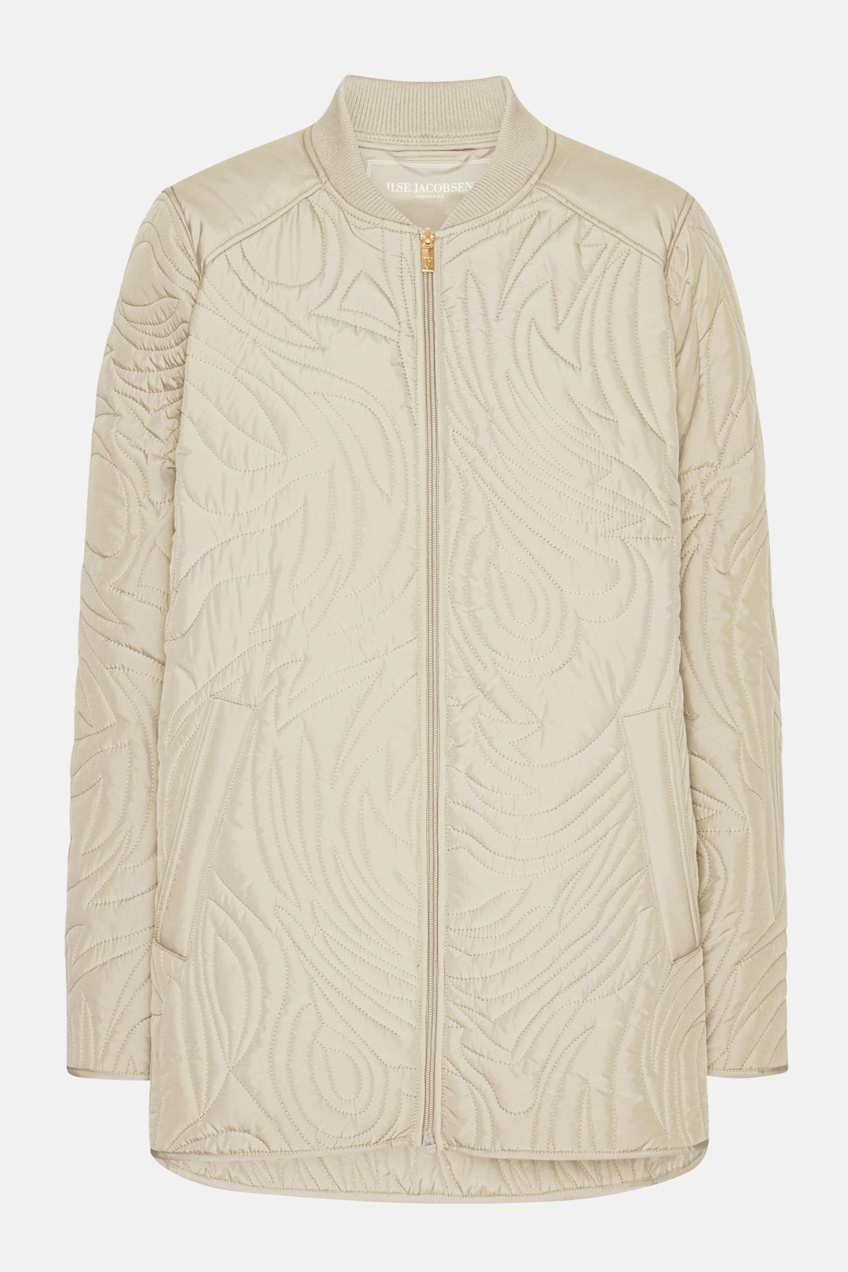 Kort Gewatteerd Jack met Ribboord DUNE02 | Kit | Jacket | Ilse Jacobsen