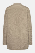 Kort Gewatteerd Jack met Ribboord DUNE02 | Coriander | Jacket | Ilse Jacobsen