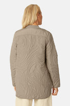 Kort Gewatteerd Jack met Ribboord DUNE02 | Coriander | Jacket | Ilse Jacobsen